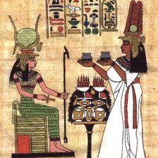 Оригинал схемы вышивки «египетский папирус» (№669397)