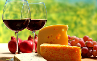 вино и сыр - кухня - оригинал