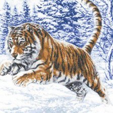 Оригинал схемы вышивки «Тигр» (№671998)