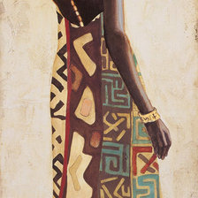 Оригинал схемы вышивки «Африканка» (№676051)