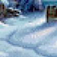 Предпросмотр схемы вышивки «зимняя деревня» (№679714)