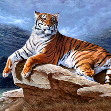 Схема вышивки «Tygrys»