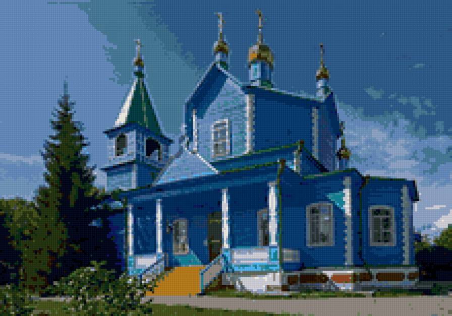 Храм в Чимеево (курганская область) - церковь, храм, монастырь, чимеево, курган - предпросмотр