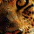 Предпросмотр схемы вышивки «леопард» (№682579)