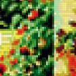 Предпросмотр схемы вышивки «цветочная терраса» (№682619)