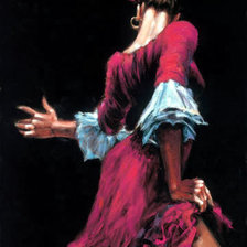 Оригинал схемы вышивки «Flamenco-2» (№682639)
