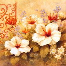 Оригинал схемы вышивки «цветочное панно» (№683885)