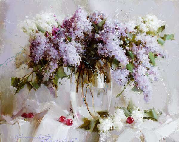 Lilac in vase - byket, suren - оригинал