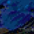 Предпросмотр схемы вышивки «синяя птица» (№685439)