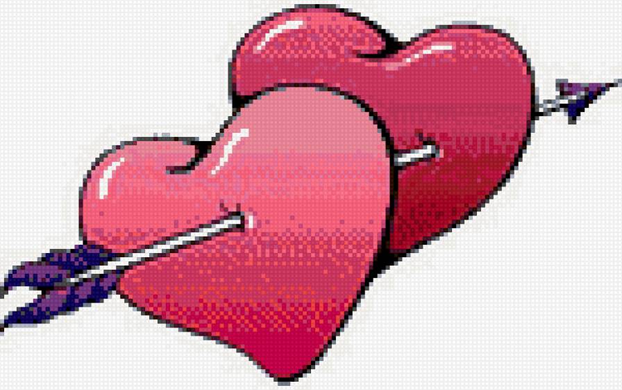 сердце2 - романтика, день св.валентина - предпросмотр