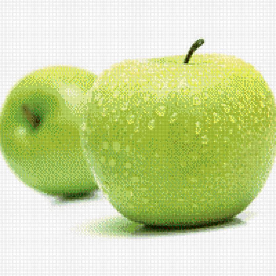 Зеленые яблоки - предпросмотр