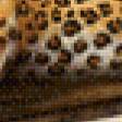 Предпросмотр схемы вышивки «леопард на дереве» (№687410)