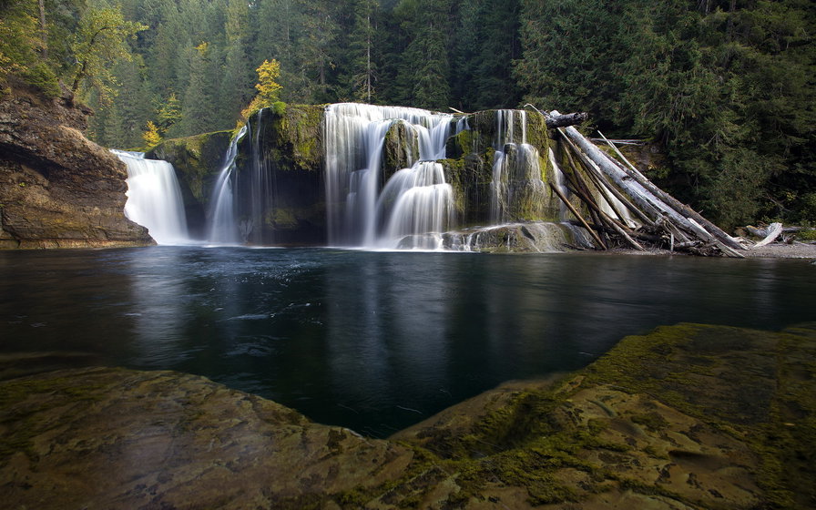 водопад - природа вода водопад - оригинал