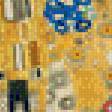 Предпросмотр схемы вышивки «Поцелуй Климт» (№690209)