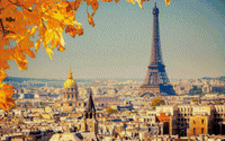 №690292 - париж, города, эй, картина, осень, пейзаж, франция.столицы - предпросмотр