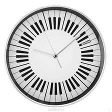 Оригинал схемы вышивки «часы с клавишами» (№691334)
