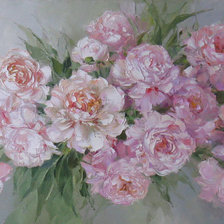 Оригинал схемы вышивки «Розовые розы 2» (№693457)