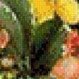 Предпросмотр схемы вышивки «Корзина с цветами» (№693884)