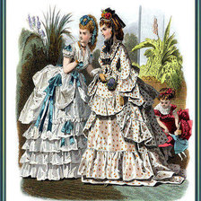 Оригинал схемы вышивки «викторианская эпоха» (№695093)