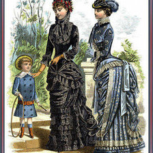 Оригинал схемы вышивки «викторианская эпоха» (№695099)