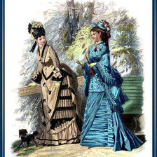 Оригинал схемы вышивки «викторианская эпоха» (№695101)
