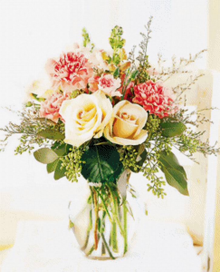 цветы в вазе - цветы в вазе - предпросмотр
