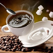 Оригинал схемы вышивки «кофе в зернах» (№701483)