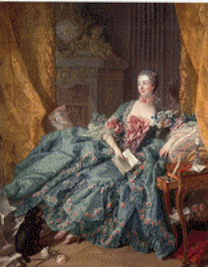 Маркиза Помпадур - франция, маркиза, помпадур, версаль, женщина, мадам - предпросмотр