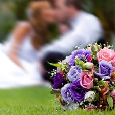 Схема вышивки «свадебные цветы»