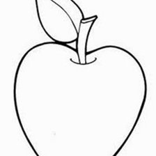 Оригинал схемы вышивки «яблоко» (№703192)