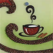 Оригинал схемы вышивки «Чашечка кофе» (№706334)