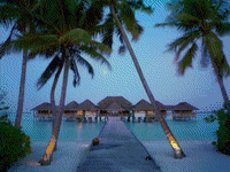 Maldives - море, побережье, пейзаж - предпросмотр
