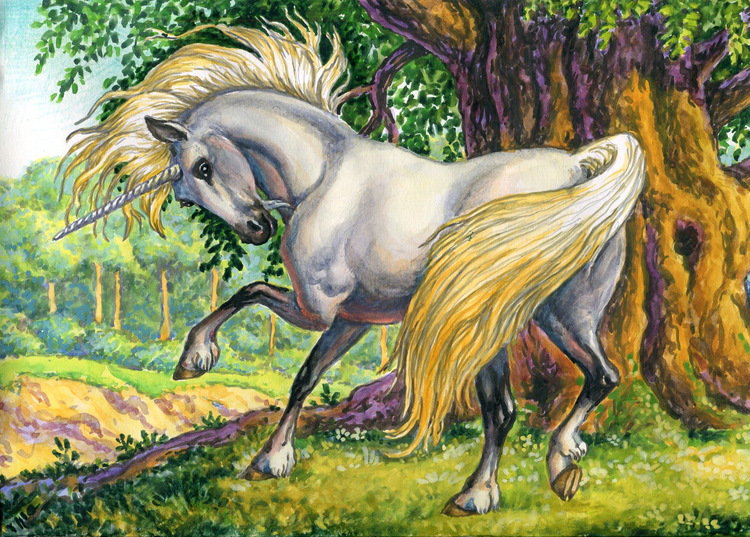 лошадка - лошадка, животные, лошадь, кони, конь, сказка, единорог, фентези, лошади - оригинал