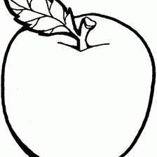 Оригинал схемы вышивки «яблоко» (№711180)