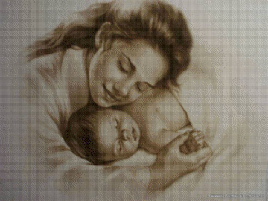 Мама с малышом - материнство, дети, ребенок, мама, любовь, малыш - предпросмотр