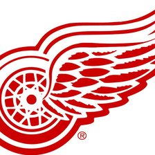 Эмблема хоккейного клуба detroid red wings