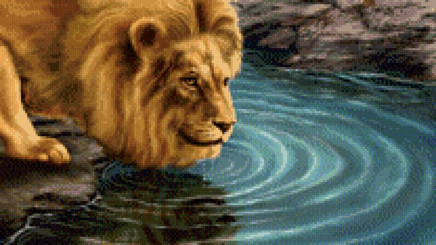 Лев - хищник, животное, лев - предпросмотр