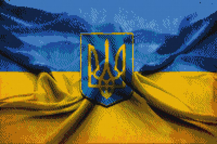 Флаг Украина - герб, флга, украина - предпросмотр