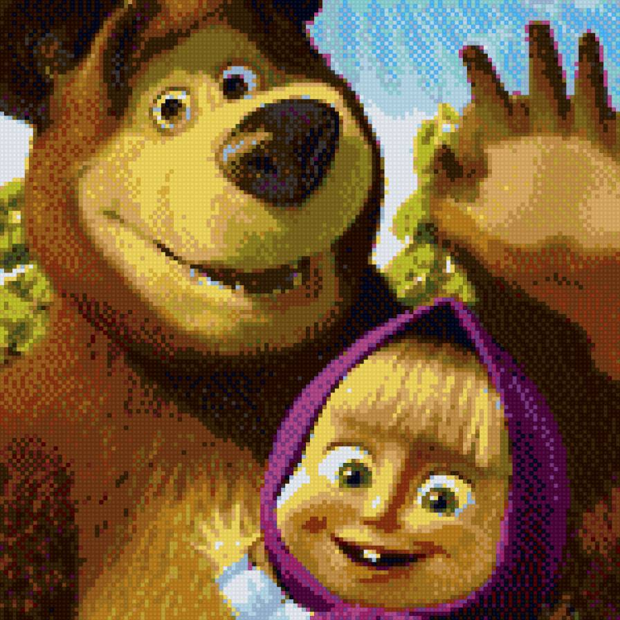 Маша и Медведь - маша, мультфильм, медведь - предпросмотр