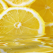Оригинал схемы вышивки «лимон» (№718899)
