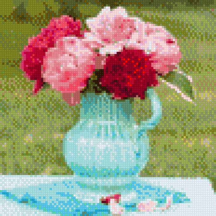 №723835 - цветы, ваза, пионы - предпросмотр