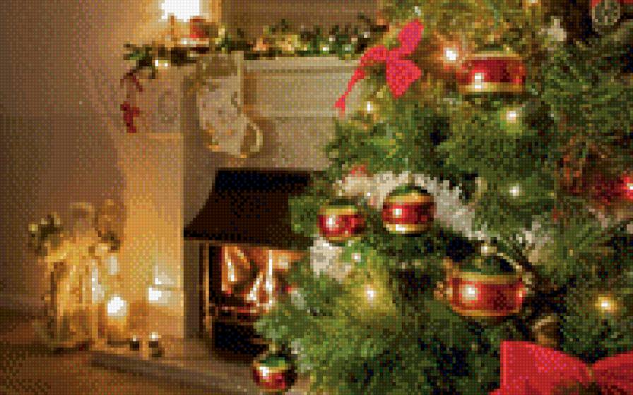 Рождество - елка, рождество, новый год - предпросмотр