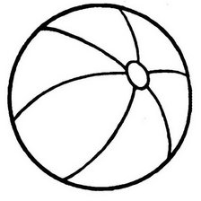 Схема вышивки «мяч»