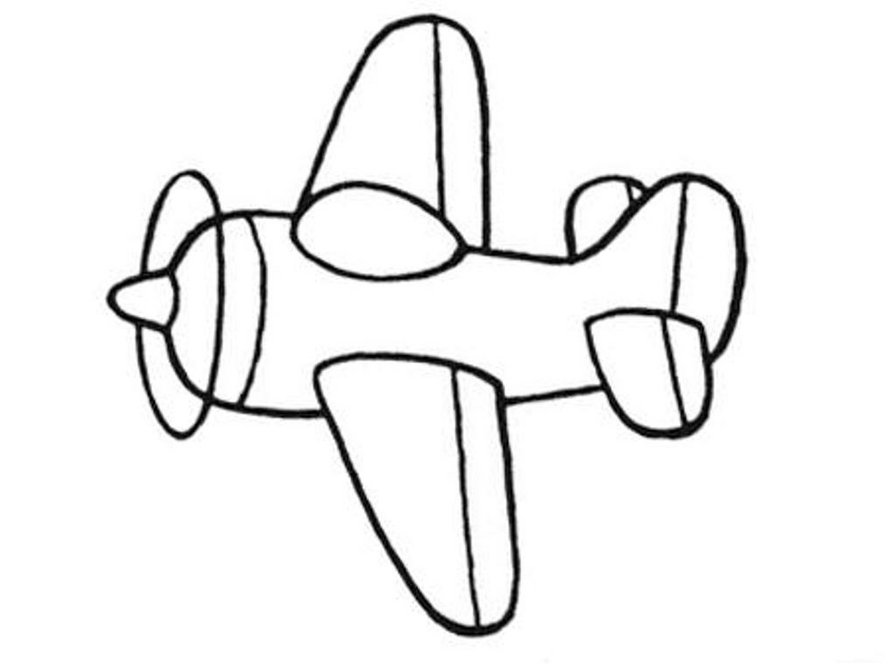 самолет - монохром, самолет, коврик - оригинал