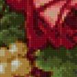 Предпросмотр схемы вышивки «розы с виноградом» (№726192)