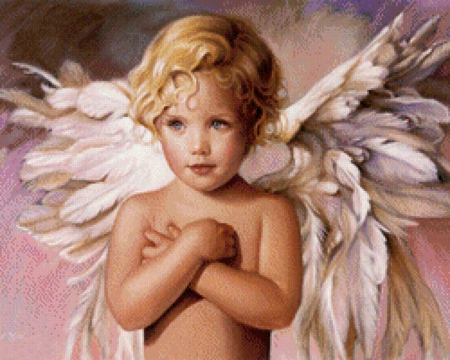 ангел - ангелочек, ребенок, дитя, ангел - предпросмотр