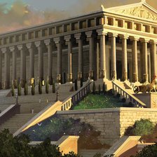 Схема вышивки «Храм Артемиды в Эфесе»