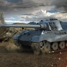 Оригинал схемы вышивки «Tiger II,королевский тигр» (№731026)