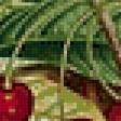 Предпросмотр схемы вышивки «вишневая ветка» (№733062)