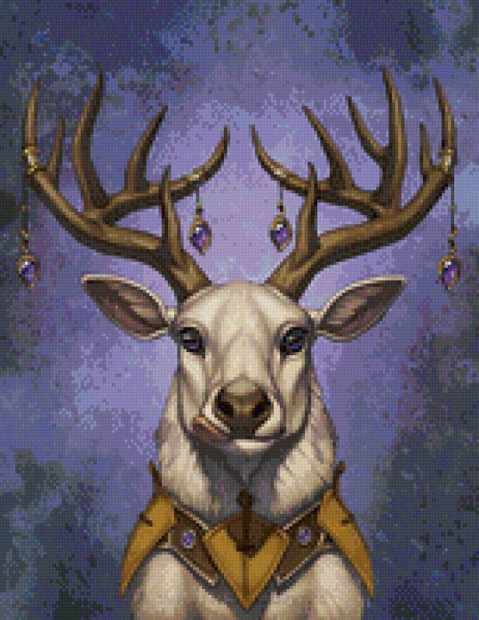 Deer - животное, олень - предпросмотр